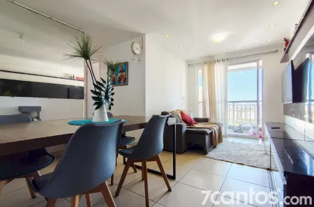 Apartamento com 3 Quartos para alugar, 65m² no Fátima, Fortaleza