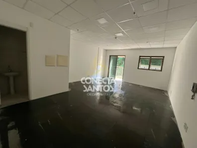 Sala Comercial para alugar, 48m² no Valongo, Santos