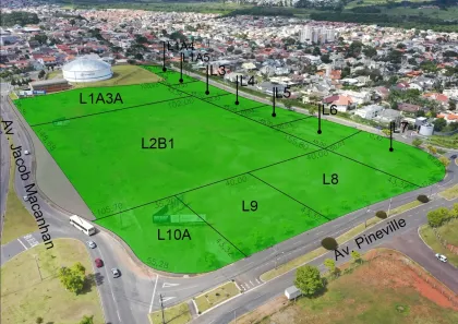 Lote/Terreno à venda, 1173m² no Pineville, Pinhais