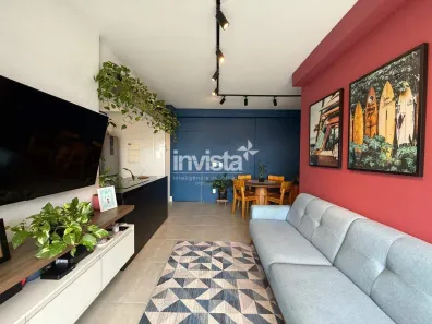 Apartamento com 2 Quartos à venda, 64m² no Campo Grande, Santos