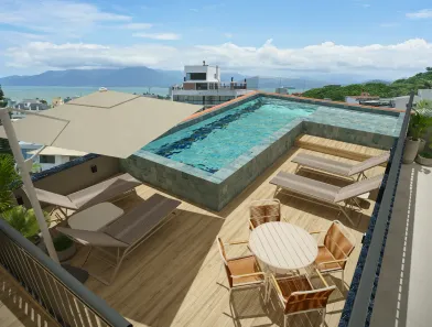Apartamento com 1 Quarto à venda, 27m² no Coqueiros, Florianópolis