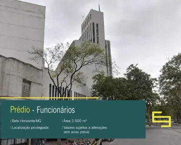 Prédio Comercial à venda, 2500m² no Funcionários, Belo Horizonte