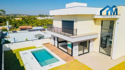 Casa de Condomínio com 4 Quartos à venda, 555m² no Loteamento Residencial Una, Itu
