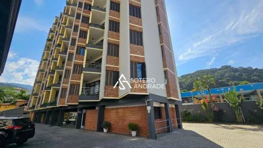 Apartamento com 3 Quartos para alugar, 80m² no Massaguaçu, Caraguatatuba