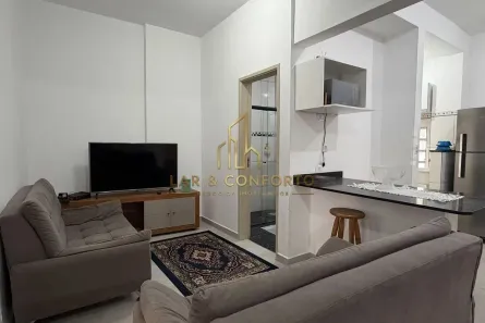 Apartamento com 2 Quartos para alugar, 60m² no Gonzaga, Santos