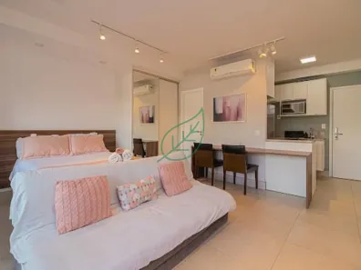 Apartamento com 1 Quarto para alugar, 40m² no Brooklin Paulista, São Paulo