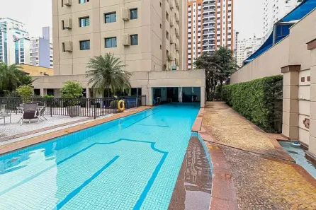 Apartamento com 1 Quarto para alugar, 32m² no Moema, São Paulo