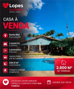 Casa com 5 Quartos à venda, 530m² no Santa Rita, Piracicaba