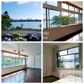 Apartamento com 4 Quartos para alugar, 199m² no Lagoa, Rio de Janeiro