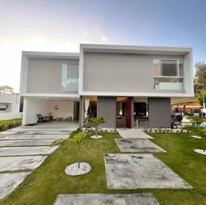 Casa de Condomínio com 4 Quartos à venda, 328m² no Garça Torta, Maceió