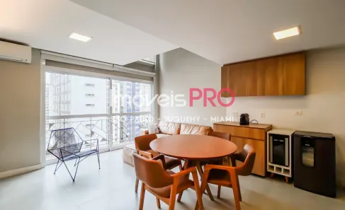 Apartamento com 1 Quarto para alugar, 52m² no Vila Nova Conceição, São Paulo