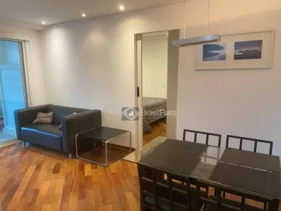 Flat com 1 Quarto para alugar, 54m² no Cidade Monções, São Paulo