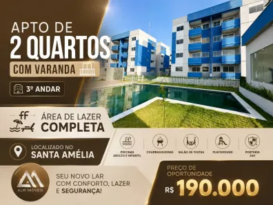 Apartamento com 2 Quartos à venda, 48m² no Tabuleiro do Martins, Maceió