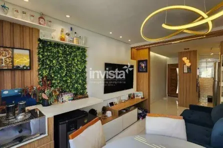 Apartamento com 2 Quartos para alugar, 71m² no Gonzaga, Santos