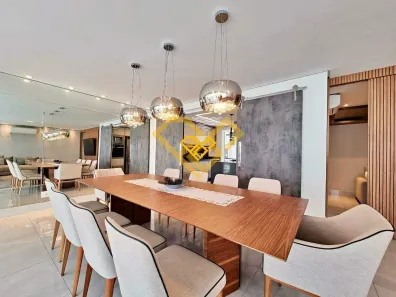 Apartamento com 3 Quartos para alugar, 191m² no Gonzaga, Santos