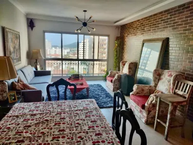 Apartamento com 3 Quartos à venda, 140m² no Ponta da Praia, Santos