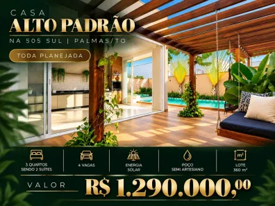 Casa com 3 Quartos à venda, 240m² no Plano Diretor Sul, Palmas