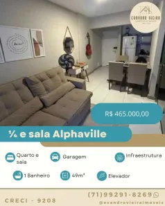 Apartamento com 1 Quarto à venda, 49m² no Paralela, Salvador