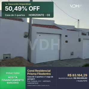 Casa com 2 Quartos à venda, 66m² no Dourado, Horizonte