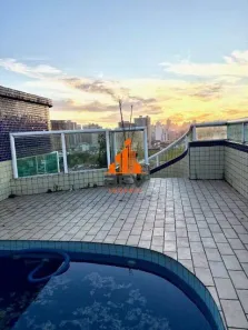 Cobertura com 3 Quartos à venda, 164m² no Guilhermina, Praia Grande