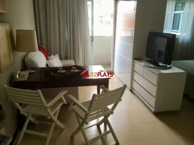 Flat com 1 Quarto para alugar, 31m² no Chácara Santo Antônio (Zona Sul), São Paulo