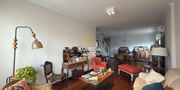Cobertura com 4 Quartos à venda, 255m² no Ponta da Praia, Santos