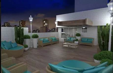 Apartamento com 1 Quarto à venda, 44m² no Guilhermina, Praia Grande