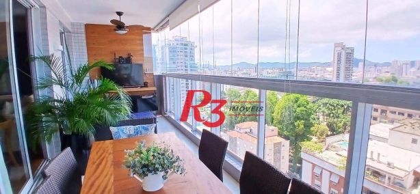 Apartamento com 3 Quartos à venda, 160m² no Embaré, Santos