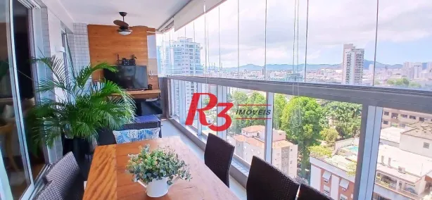 Apartamento com 3 Quartos à venda, 160m² no Embaré, Santos