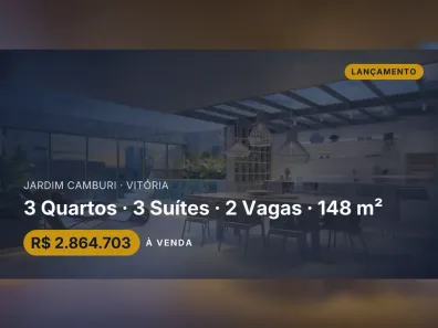 Apartamento com 3 Quartos à venda, 148m² no Jardim Camburi, Vitória