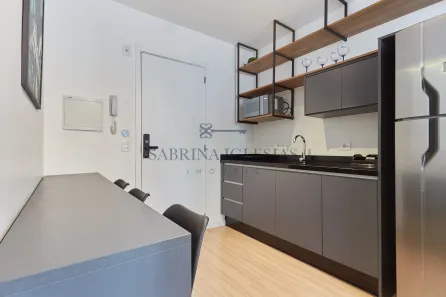 Apartamento com 1 Quarto para alugar, 29m² no Centro, Curitiba