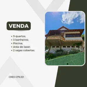 Casa com 5 Quartos à venda, 131m² no Valparaíso, Petrópolis