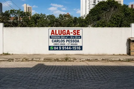 Lote/Terreno para alugar, 560m² no Lagoa Nova, Natal