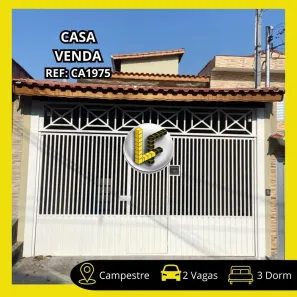 Casa com 3 Quartos à venda, 149m² no Campestre, Santo André