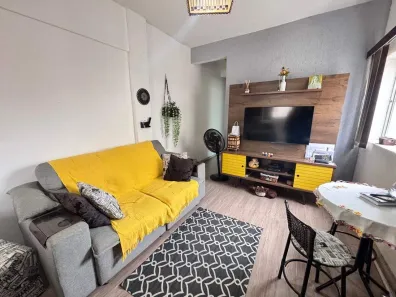 Apartamento com 1 Quarto à venda, 34m² no Ponta da Praia, Santos