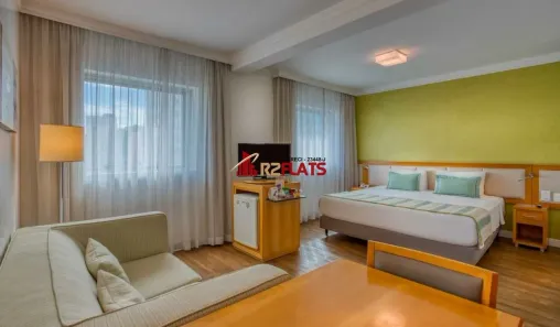 Flat com 1 Quarto à venda, 32m² no Pinheiros, São Paulo