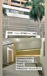 Apartamento com 2 Quartos à venda, 62m² no Setor Bueno, Goiânia