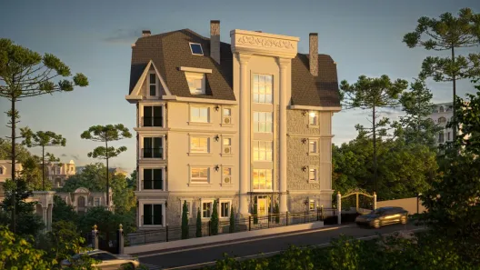 Apartamento com 1 Quarto à venda, 56m² no Centro, Gramado