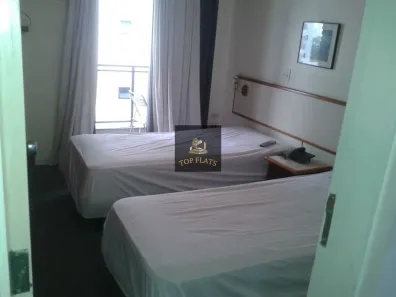 Flat com 1 Quarto para alugar, 35m² no Indianópolis, São Paulo