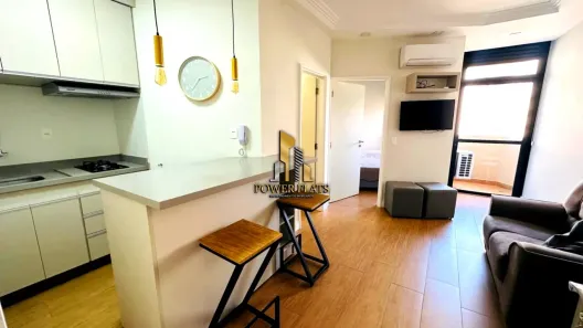 Flat com 1 Quarto para alugar, 40m² no Indianópolis, São Paulo