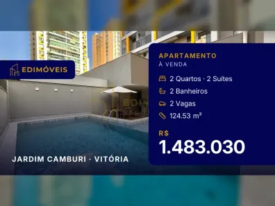 Apartamento com 2 Quartos à venda, 124m² no Jardim Camburi, Vitória