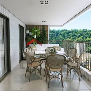 Apartamento com 3 Quartos à venda, 105m² no Canto do Forte, Praia Grande