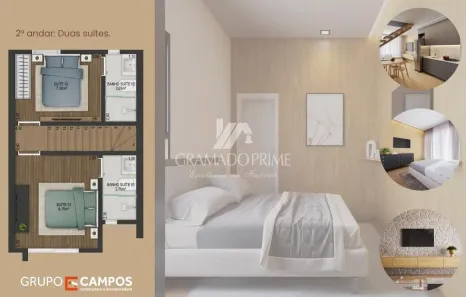 Casa com 2 Quartos à venda, 67m² no C A I C, Gramado