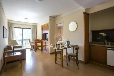 Flat com 1 Quarto à venda, 30m² no Brooklin Paulista, São Paulo