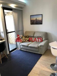 Flat com 1 Quarto para alugar, 37m² no Moema, São Paulo