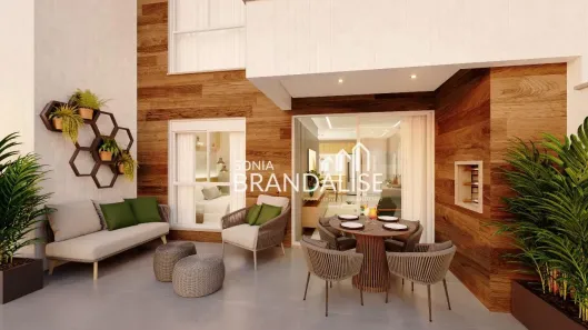 Apartamento com 2 Quartos à venda, 61m² no Saco Grande, Florianópolis