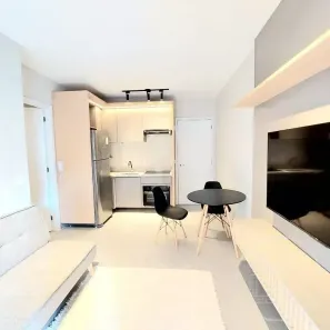 Apartamento com 1 Quarto para alugar, 25m² no Campo Belo, São Paulo