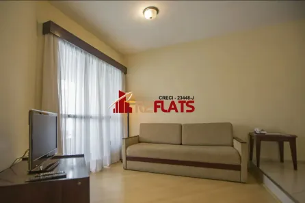Flat com 1 Quarto para alugar, 35m² no Cerqueira César, São Paulo