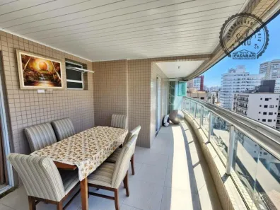 Apartamento com 3 Quartos à venda, 135m² no Aviação, Praia Grande