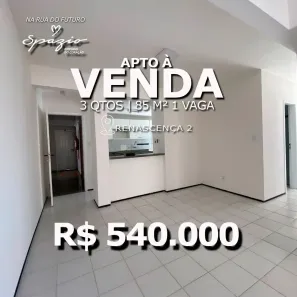 Apartamento com 3 Quartos à venda, 85m² no Renascença, São Luís